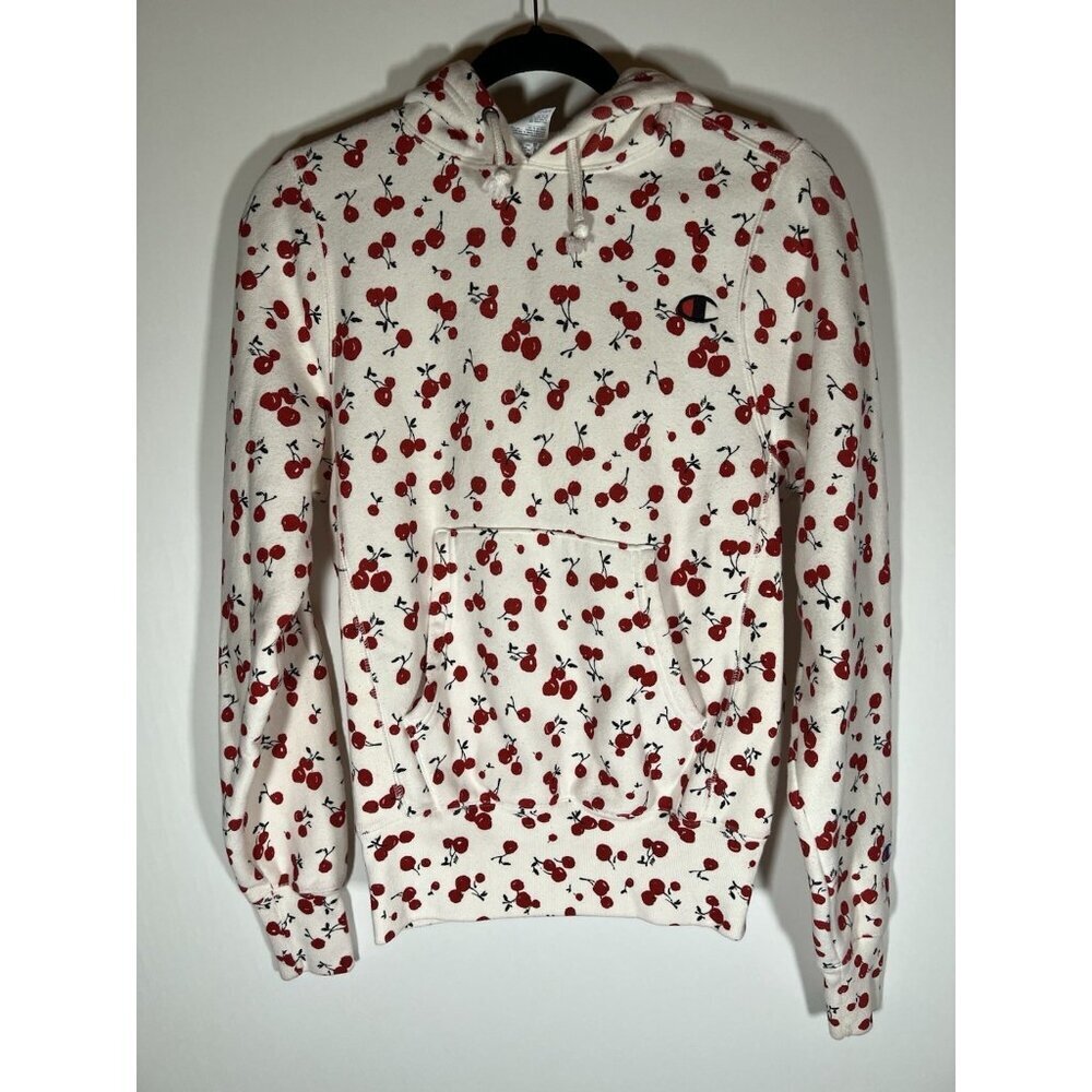 Champion x HVN Limited Edition Cherries Cherry Girl hoodie streetwear XS